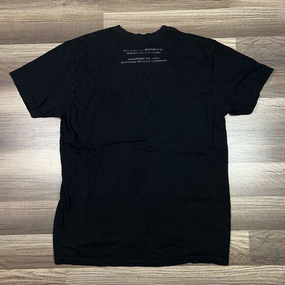 Fast & Furious 7 Movie Trailer Promo T Shirt Double Sided Graphic Men’s Large - Picture 2 of 8